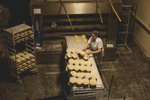loading polenta bread